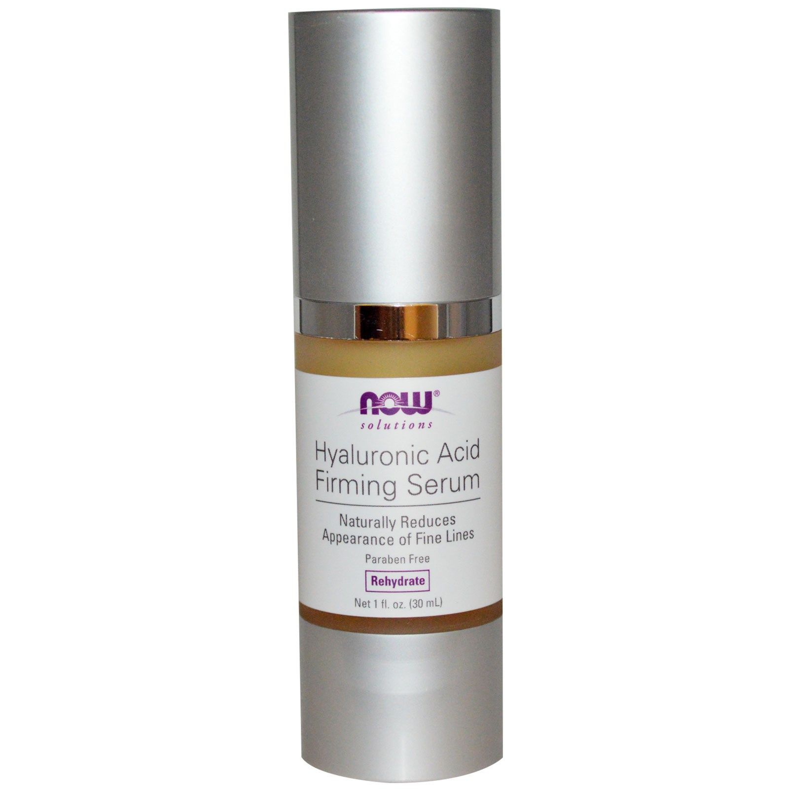 Hyaluronic Acid Serum, Укрепляющая сыворотка с гиалуроновой кислотой, Now Foods, 30 мл
