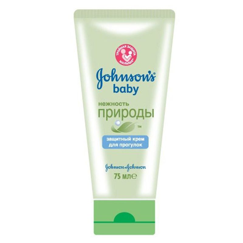 Защитный крем для прогулок «Нежность природы»™ Johnson's® baby, 75 мл