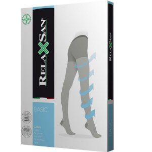 Компрессионные колготки Relaxsan Collant 140 ден телесного цвета, размер 5
