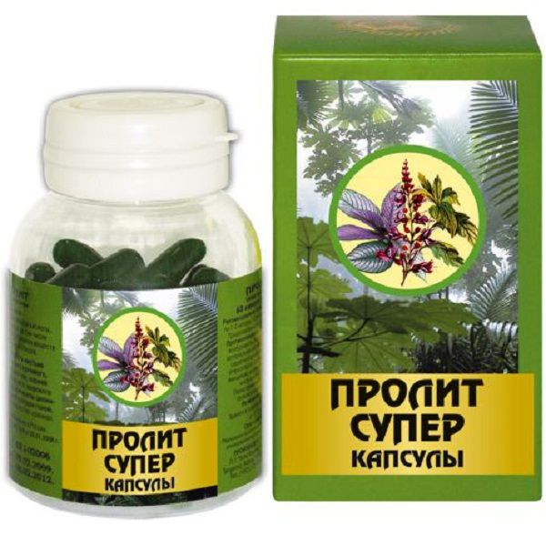 Растительный уросептик Пролит Супер для улучшения функционального состояния мочевыводящей системы, 60 шт