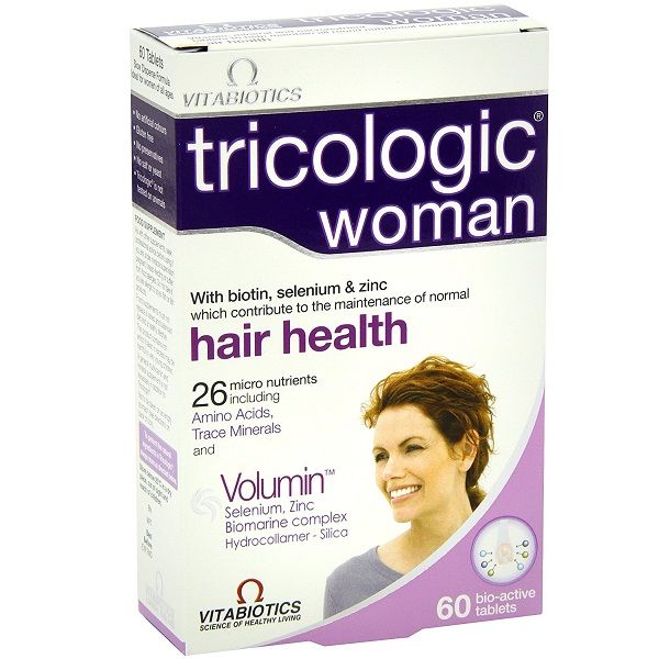 Витаминно-минеральный комплекс Perfectil Tricologic для здоровья и роста волос, 60 шт