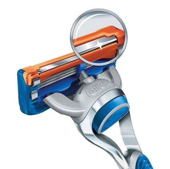 Сменные кассеты fusion power для бритья Gillette, 4 шт