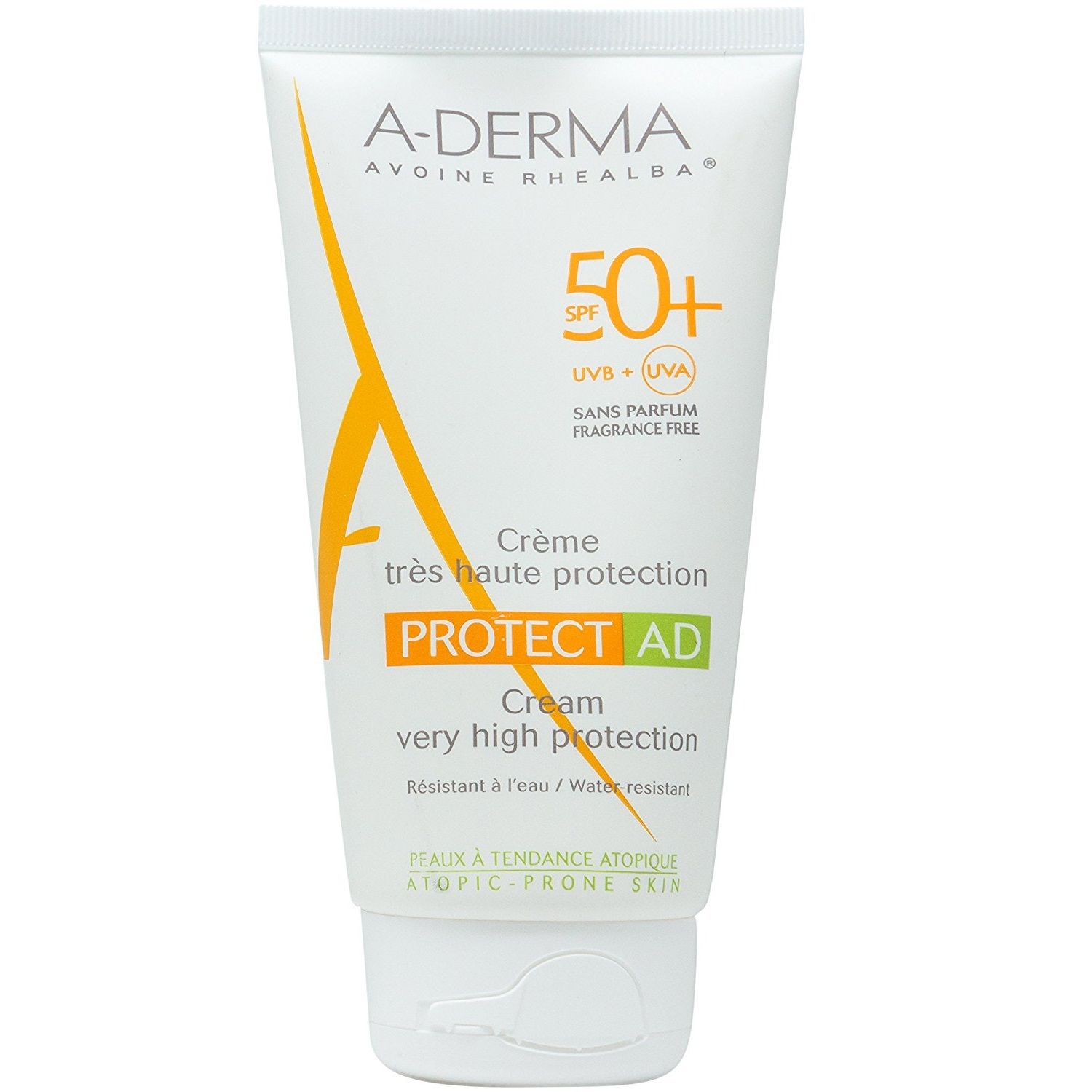 Солнцезащитный крем A-Derma Protect AD SPF50+, 150 мл