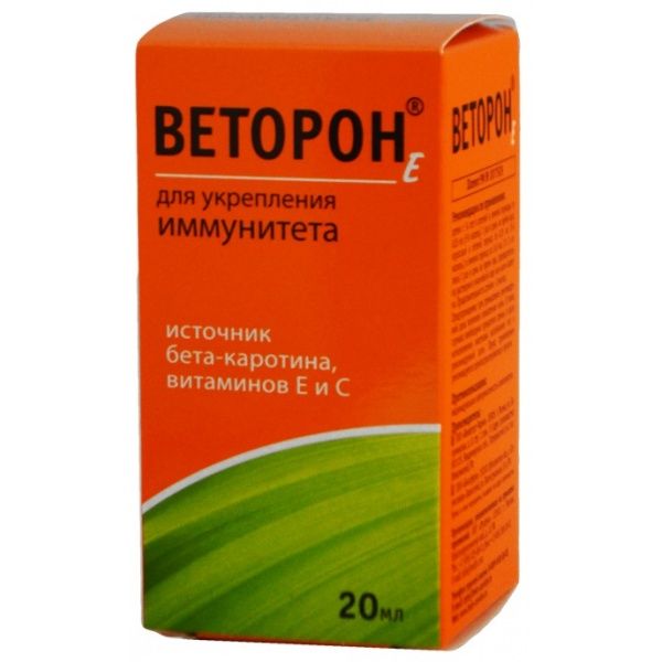 Препарат для укрепления иммунитета Веторон-Е 2%, 20 мл