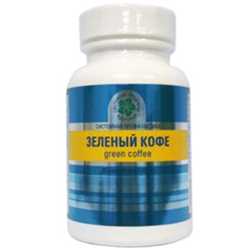 Зеленый кофе, Green Coffee, Эффективно сжигает жир, Витамакс, 60 капсул