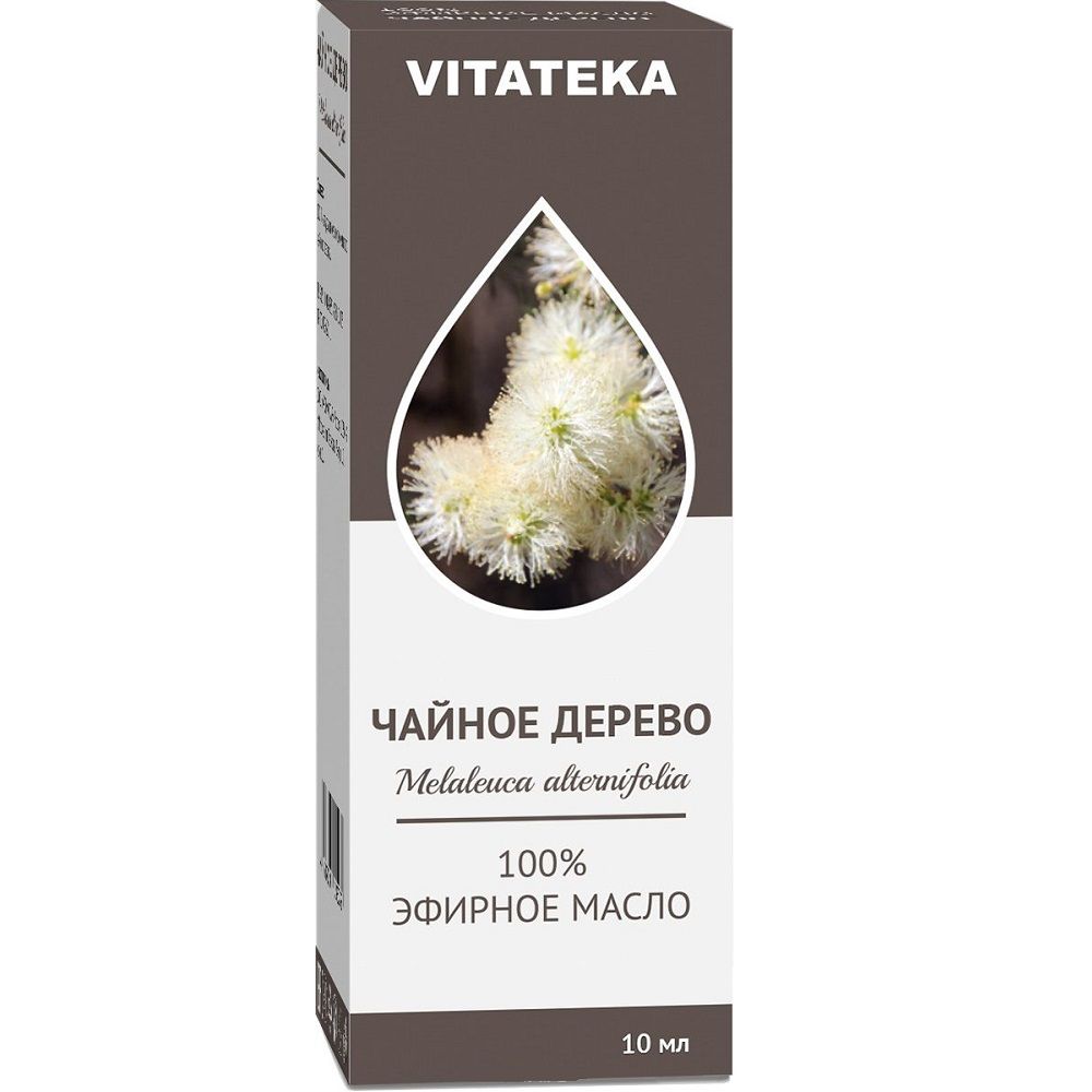 Эфирное масло чайного дерева Vitateka, 10 мл