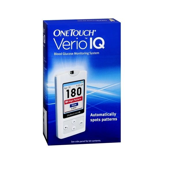 Глюкометр определение уровня глюкозы в сыворотке  крови, One Touch®Verio™IQ