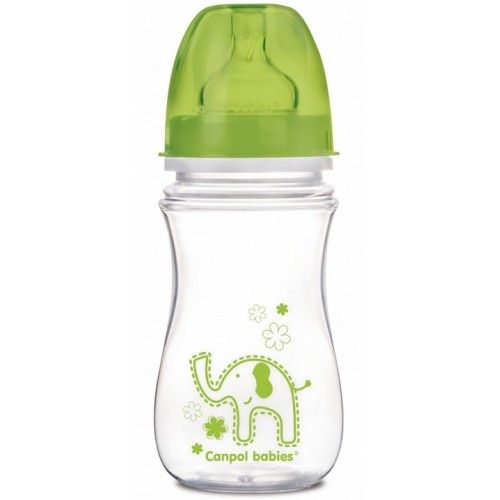 Бутылочка антиколиковая Easy Start с широким горлышком Canpol Babies, 240 мл