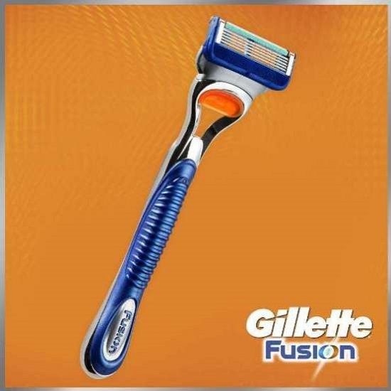Сменные кассеты fusion для бритья Gillette, 4 шт