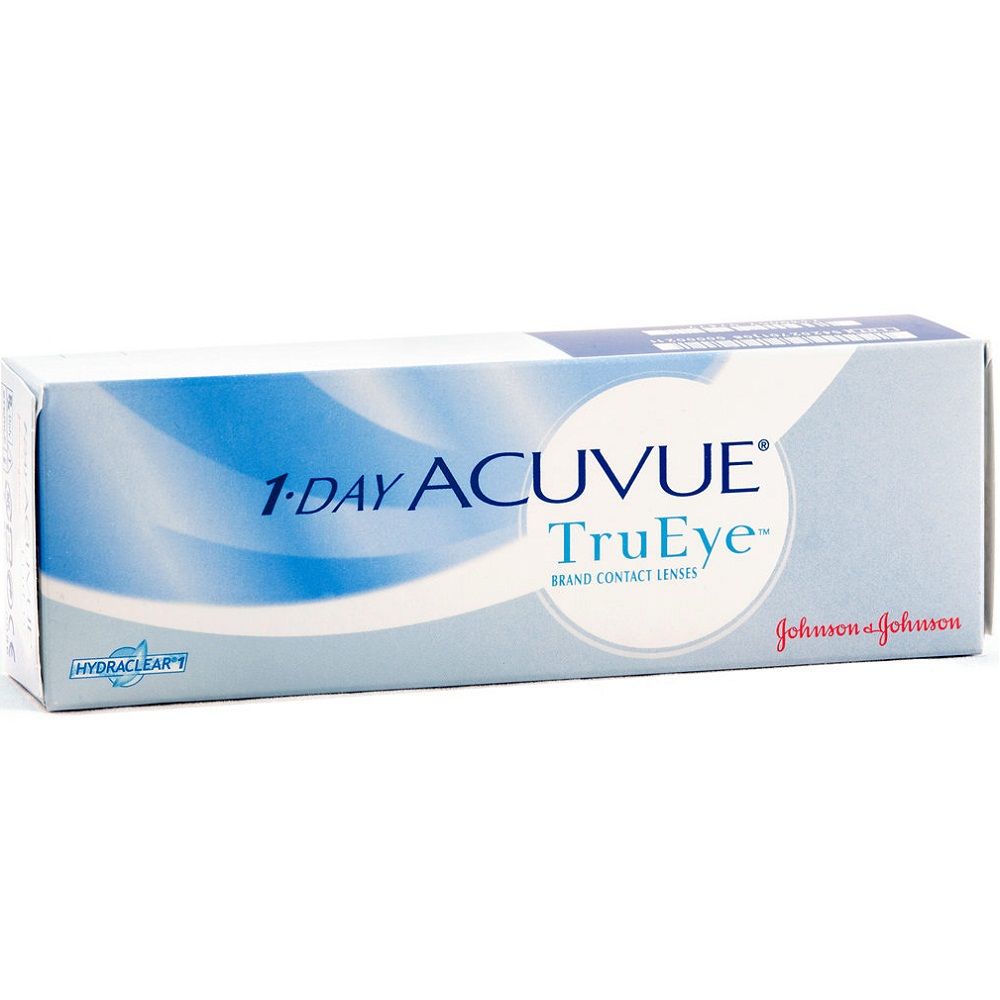 Контактные линзы 1-Day Acuvue TruEye pk 30 d-14,2 bc 8,5 -1.25, 30 шт