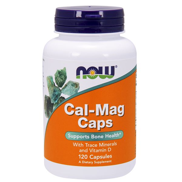 Нау Фудс  Кальций и магний  Cal-Mag Now Foods 120 капсул, 1000 мг