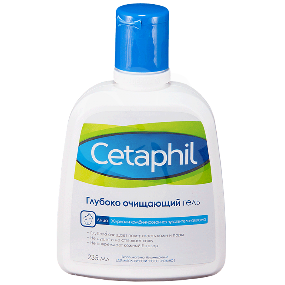 Глубоко очищающий гель Cetaphil, 235 мл