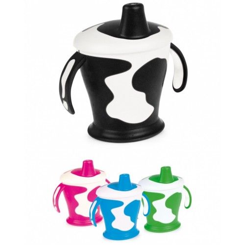 Чашка непроливайка с ручками Little Cow от 9 мес. Canpol Babies, 250 мл