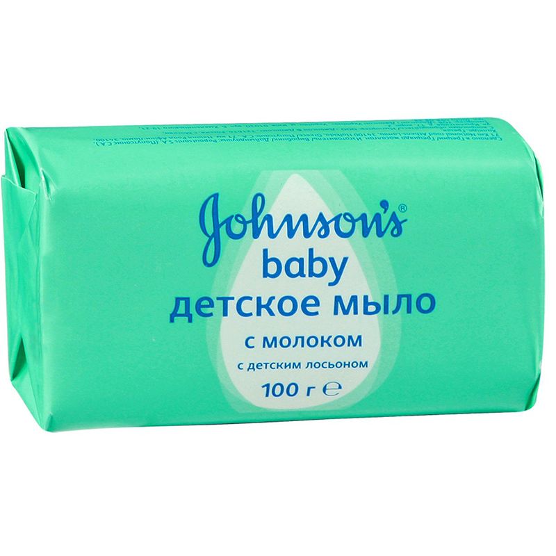 Детское мыло с молоком с детским лосьоном Johnson's® baby, 100 г