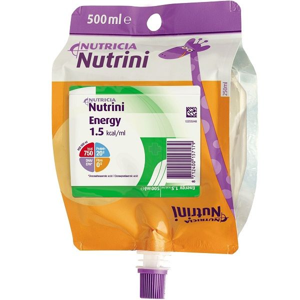 Nutricia Nutrini Energy готовое зондовое питание для детей от 1 до 6 лет, 500 мл