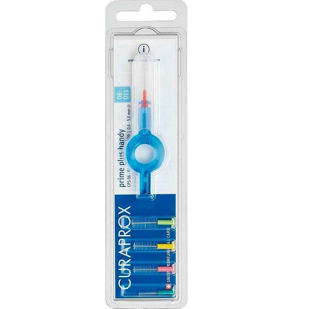 Межзубный ершик Curaprox CPS 06 Prime с держателем UHS p 409, 5 шт